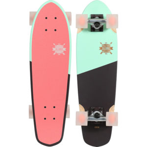 globe pink skateboard cruiser