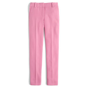j crew cameron pants pink