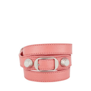 balenciaga pink double bracelet