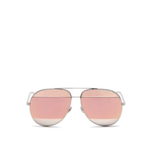 dior split 1 pink aviator sunglasses