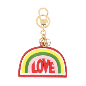 gucci rainbow love key chain