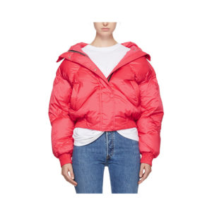 ienki ienki pink down jacket