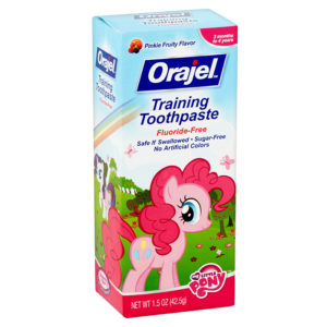 my little pony toothpaste orajel