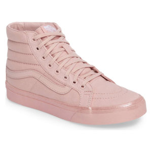 vans sk8 hi pink womens sneaker