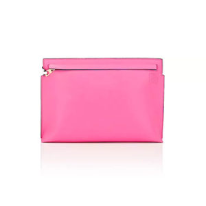 loewe pink pouch large bag